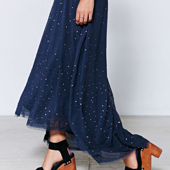 Urban Outfitters Dresses & Skirts - UO Kimchi Blue Twinkle Sequin Maxi Skirt